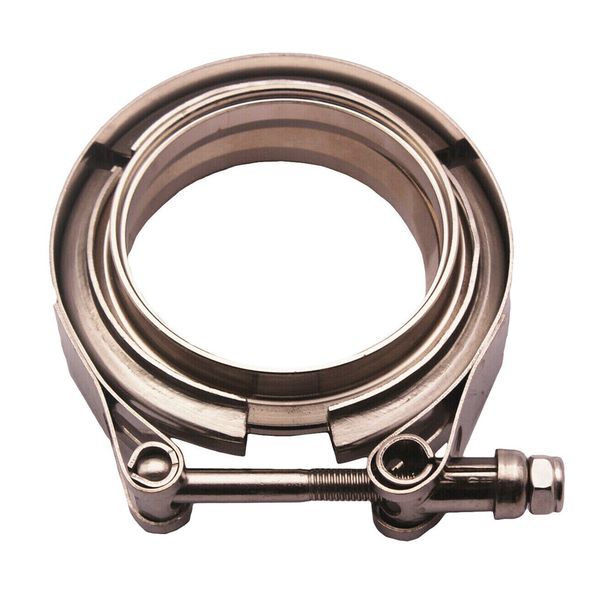 2 inch v band clamp with 304 stainless steel flanges - for turbo, downpipes, exhaust system pipes, down pipe
2 inch v band clamp with 304 stainless steel flanges - for turbo, downpipes, exhaust system pipes, down pipe