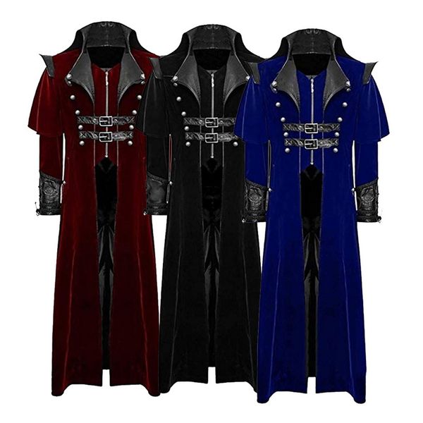 classic cosplay vampire suit jacket solid long veste costume homme slim blet jackets for men fashion long sleeve cos coat, White;black
classic cosplay vampire suit jacket solid long veste costume homme slim blet jackets for men fashion long sleeve cos coat, White;black