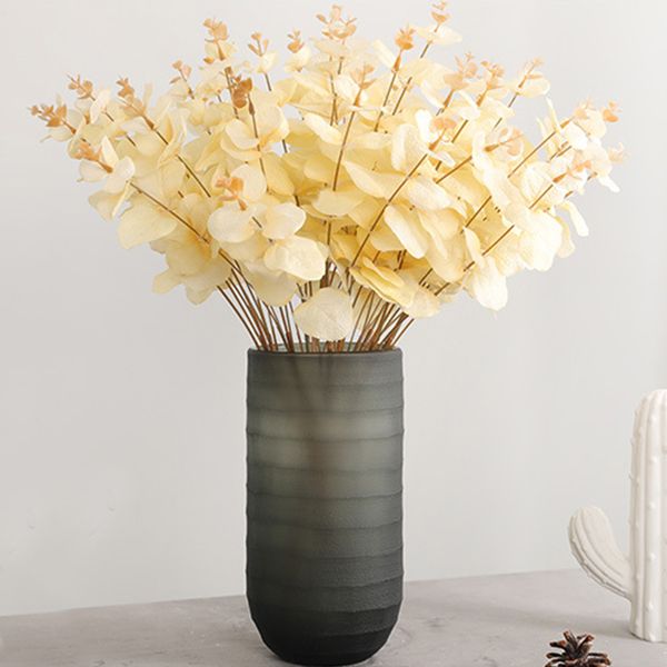 handmade diy white simulation 5 fork 20 head eucalyptus leaves wedding road lead decoration home party fake flower bouquets
handmade diy white simulation 5 fork 20 head eucalyptus leaves wedding road lead decoration home party fake flower bouquets