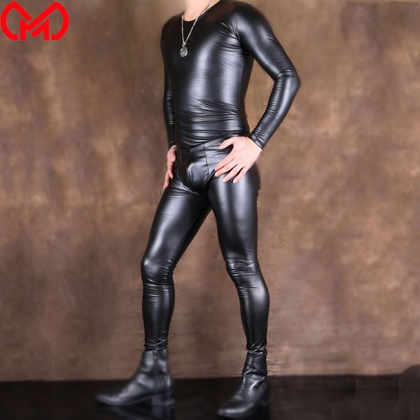 meise u convex pouch bodysuit pu faux leather tight shaper leotard long sleeve jumpsuit two style gay wear plus size f96, Black;brown
meise u convex pouch bodysuit pu faux leather tight shaper leotard long sleeve jumpsuit two style gay wear plus size f96, Black;brown
