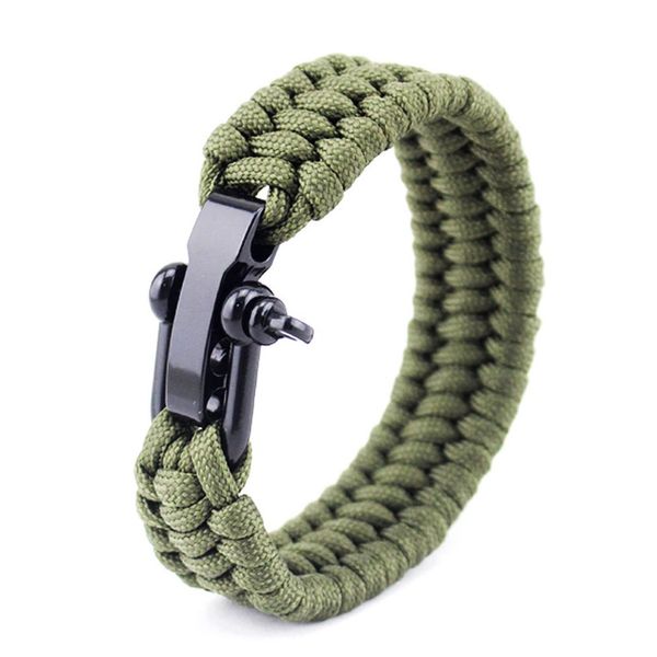 outdoor camping tactical survival bracelet paracord wristband emergency for buckle
outdoor camping tactical survival bracelet paracord wristband emergency for buckle