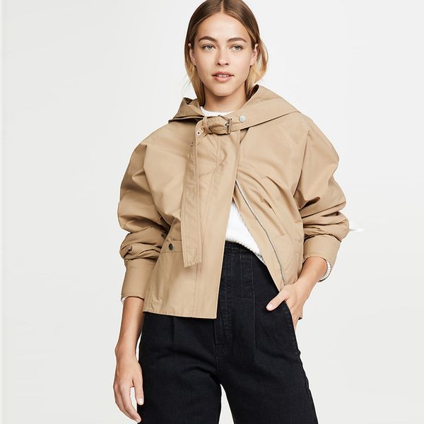 2019 autumn fitted ladies retro short trench jackets sashes khaki coat slim femme shirt trench, Black;brown
2019 autumn fitted ladies retro short trench jackets sashes khaki coat slim femme shirt trench, Black;brown