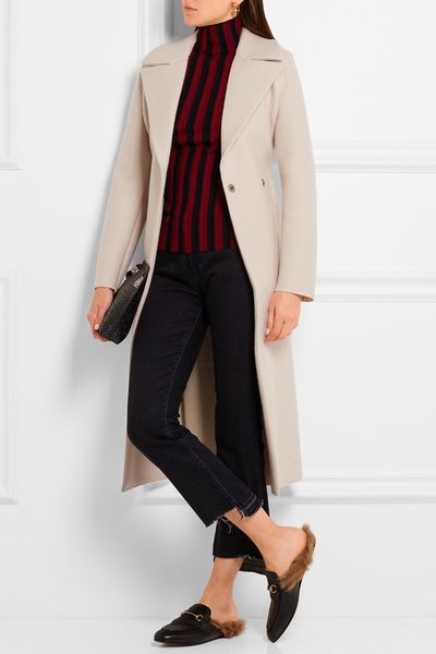 uk 2018 fall winter women simple classic beige woolen long coat with belt female robe outerwear manteau femme abrigos mujer, Black
uk 2018 fall winter women simple classic beige woolen long coat with belt female robe outerwear manteau femme abrigos mujer, Black