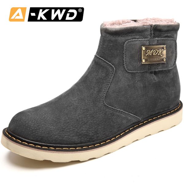 fashion men boots winter with plush waterproof snow boots black grey brown men snow outdoor keep warm high footwear
fashion men boots winter with plush waterproof snow boots black grey brown men snow outdoor keep warm high footwear