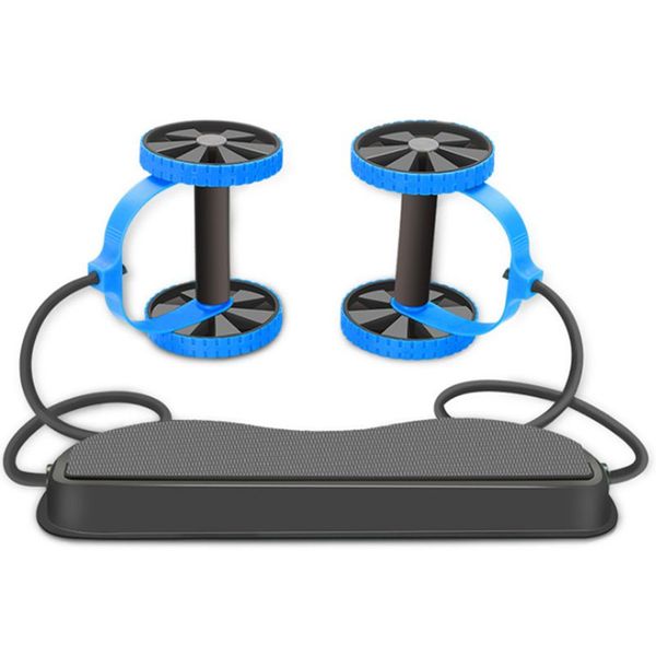 sport fitness slimming ab rollers mute pull rope exercises equipment trainer