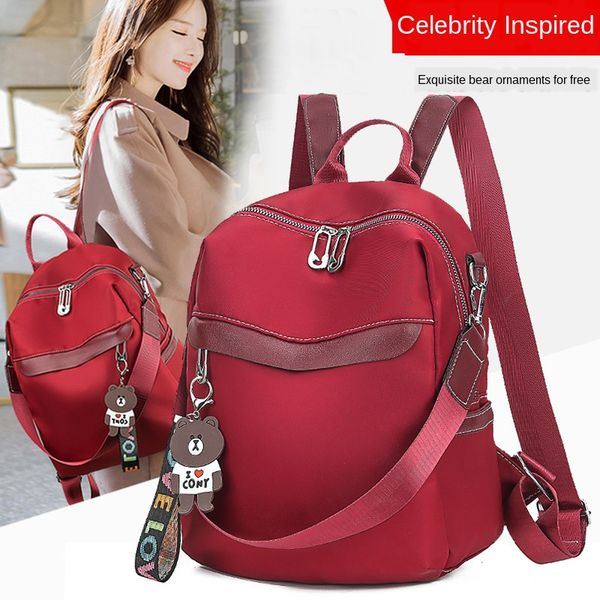 the new ribbon backpack multifunctional dual purpose shoulder bag women's backpack youth travel small school bag
the new ribbon backpack multifunctional dual purpose shoulder bag women's backpack youth travel small school bag