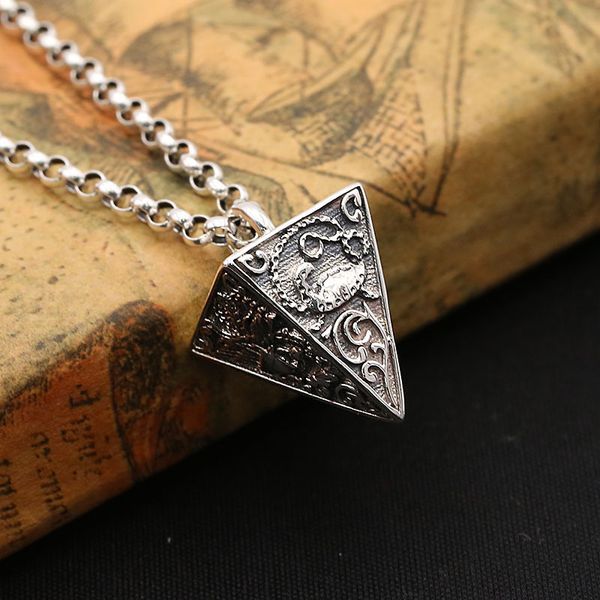 925 sterling silver handmade vintage jewelry American European antique silver Pyramids Quadrihedron designer necklace pendants for men women
925 sterling silver handmade vintage jewelry American European antique silver Pyramids Quadrihedron designer necklace pendants for men women