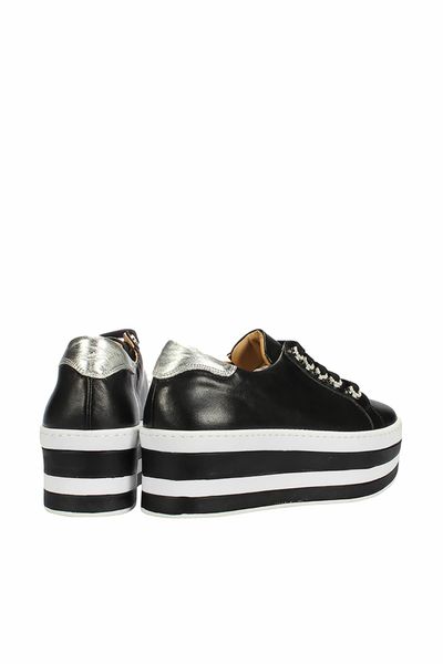pearl genuine leather black women 's classic shoes 120130006605