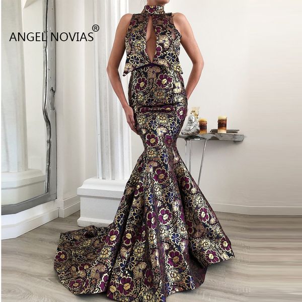 long high neck abendkleider mermaid arabic lace evening dress 2019 saudi arabia moroccan formal vestido de festa longo, White;black
long high neck abendkleider mermaid arabic lace evening dress 2019 saudi arabia moroccan formal vestido de festa longo, White;black