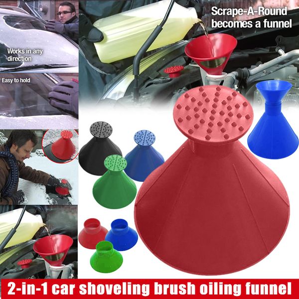 windshield 2 in 1 scrape scraper clean snow remover tool portable cone shaped funnel for car portable funnel clean snow m8617
windshield 2 in 1 scrape scraper clean snow remover tool portable cone shaped funnel for car portable funnel clean snow m8617
