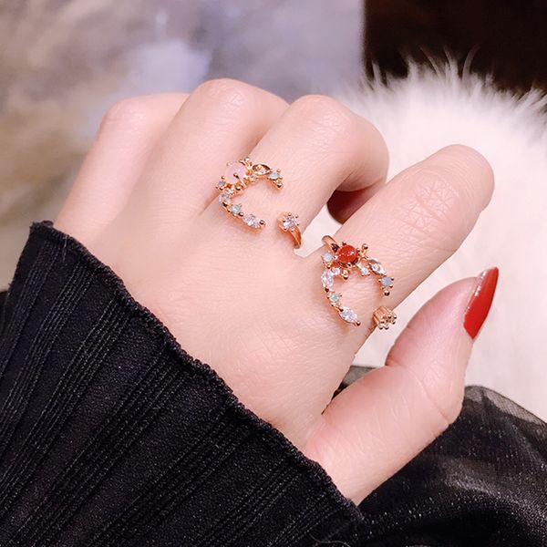 корейские кольца стиля для женщин кубического циркона девушка anillos модного кристалл bague femme регулируемой сладких луны кольца партии п, Golden;silver
корейские кольца стиля для женщин кубического циркона девушка anillos модного кристалл bague femme регулируемой сладких луны кольца партии п, Golden;silver