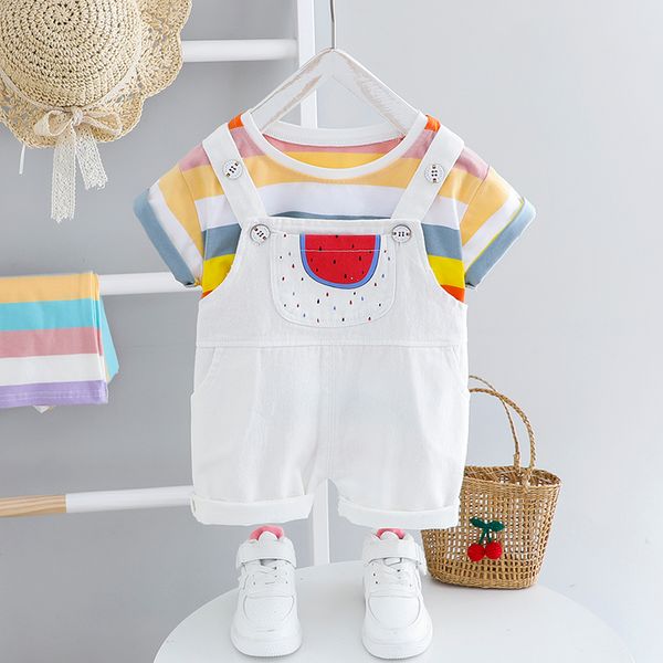 clothing sets children suits toddler girls clothes stripe t-shirt+overalls outfits suit kids boys baby 12 24 months 3 4 5y, White
clothing sets children suits toddler girls clothes stripe t-shirt+overalls outfits suit kids boys baby 12 24 months 3 4 5y, White