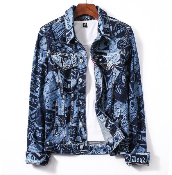 d2 classic tide brand coat luxury designer jacket mens denim jacket boutique letter printing denim jacket fashion casual coat, Black;brown
d2 classic tide brand coat luxury designer jacket mens denim jacket boutique letter printing denim jacket fashion casual coat, Black;brown