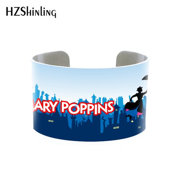 trendy mary poppins jewelry cuff men women bangle movie cuffs film bracelet adjustable bangles silver printed cuff, Black
trendy mary poppins jewelry cuff men women bangle movie cuffs film bracelet adjustable bangles silver printed cuff, Black
