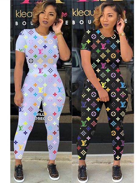 full letter women tracksuit short sleeve t-shirt + pants leggings two piece outfits fashion design t shirt clothing set summer sports suit, White
full letter women tracksuit short sleeve t-shirt + pants leggings two piece outfits fashion design t shirt clothing set summer sports suit, White