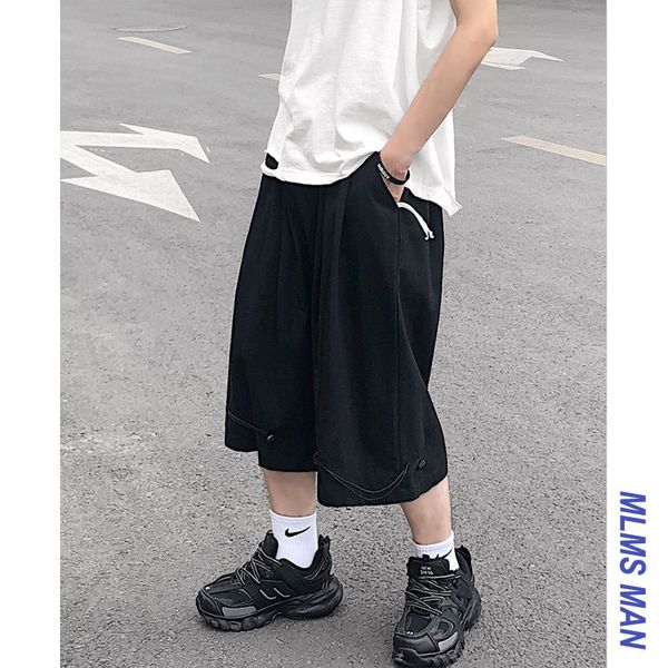 корейский прямые повседневные брюки мужская мода solid color drawstring wide-ноги брюки мужчины streetwear хип-хоп сыпучие обрезанные mens, Black
корейский прямые повседневные брюки мужская мода solid color drawstring wide-ноги брюки мужчины streetwear хип-хоп сыпучие обрезанные mens, Black