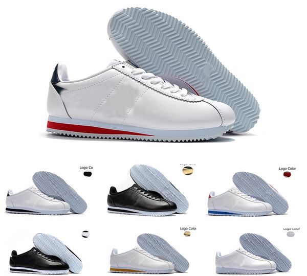 2020 new classic cortez basic leather outdoor running shoes fashion men women triple black white red golden trainers sneakers 36-45 
2020 new classic cortez basic leather outdoor running shoes fashion men women triple black white red golden trainers sneakers 36-45
