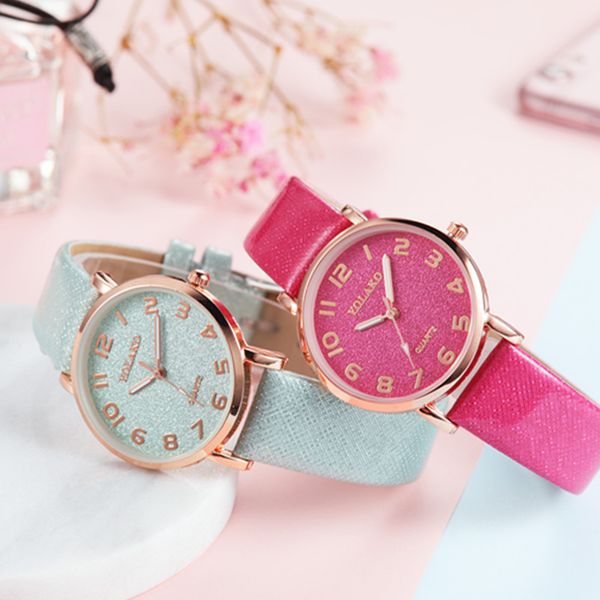 yolako women's simple leather quartz watch women ladies dress watch students casual wrist watches montre femme gift, Slivery;brown
yolako women's simple leather quartz watch women ladies dress watch students casual wrist watches montre femme gift, Slivery;brown
