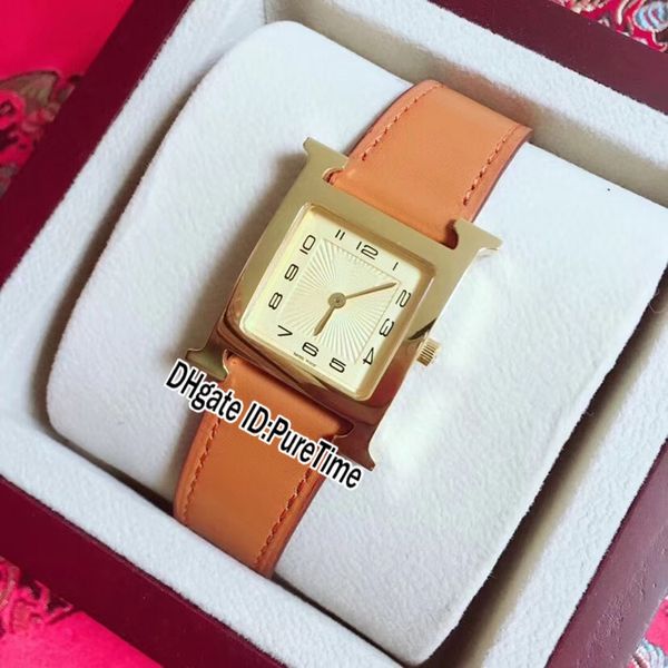 new w036811ww00 yellow gold gold texture dial swiss quartz womens watch ladies sports watches orange leather with original orange box h22b2, Slivery;brown
new w036811ww00 yellow gold gold texture dial swiss quartz womens watch ladies sports watches orange leather with original orange box h22b2, Slivery;brown
