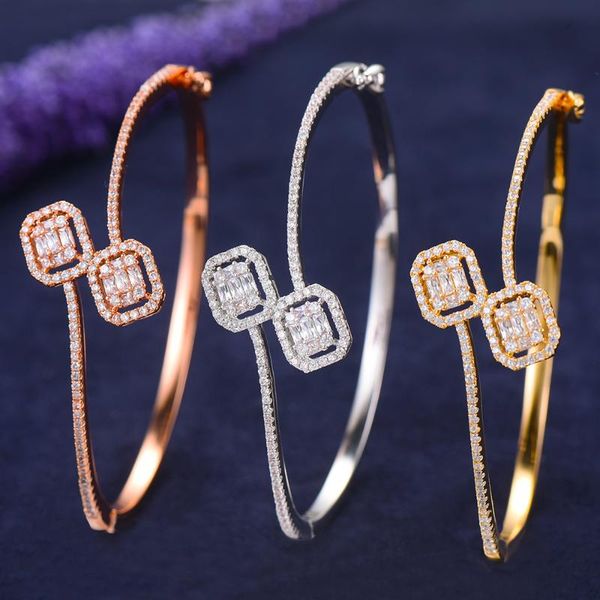 godki trendy stackable bangle for women wedding full cubic zircon crystal cz dubai white bracelet party jewelry 2020, Black
godki trendy stackable bangle for women wedding full cubic zircon crystal cz dubai white bracelet party jewelry 2020, Black