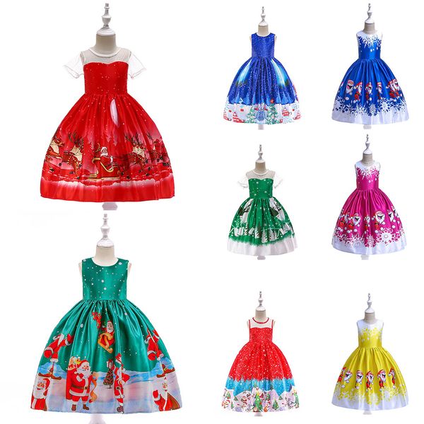 new arrival flower girls dress chirstmas dresses meninas vestido printed floral party dress 3-11 years kids clothing, Red;yellow
new arrival flower girls dress chirstmas dresses meninas vestido printed floral party dress 3-11 years kids clothing, Red;yellow
