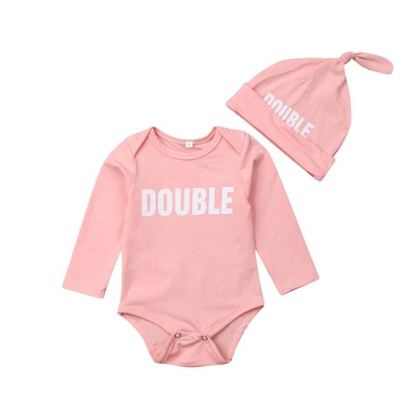 emmababy newborn twins baby clothes short sleeve blank double bodysuit play suit hat matching outfits, White
emmababy newborn twins baby clothes short sleeve blank double bodysuit play suit hat matching outfits, White