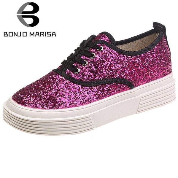 bonjomarisa unique fashion autumn shining glitters casual lace-up flat platform flats women cool bright color shoes woman, Black
bonjomarisa unique fashion autumn shining glitters casual lace-up flat platform flats women cool bright color shoes woman, Black
