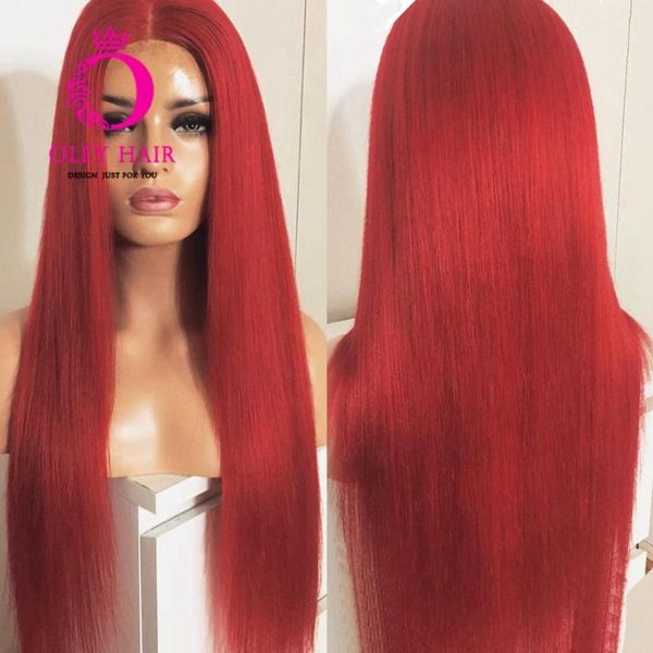oley heat resistant synthetic lace front wig glueless straight cosplay red wig middle part long wigs for women, Black
oley heat resistant synthetic lace front wig glueless straight cosplay red wig middle part long wigs for women, Black