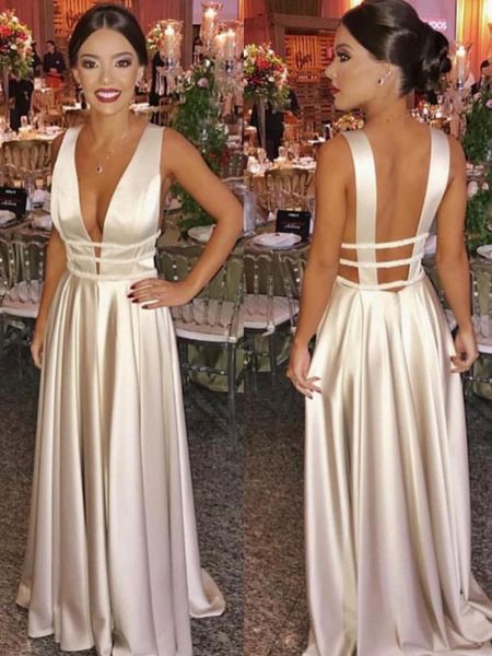 plus size prom evening dresses gown 2019 long party gala dress a line v neck formal gowns, Black
plus size prom evening dresses gown 2019 long party gala dress a line v neck formal gowns, Black