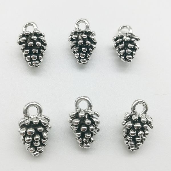 100pcs pinecone charms pendants retro jewelry accessories diy antique silver pendant for bracelet earrings keychain 13*8mm, Bronze;silver
100pcs pinecone charms pendants retro jewelry accessories diy antique silver pendant for bracelet earrings keychain 13*8mm, Bronze;silver