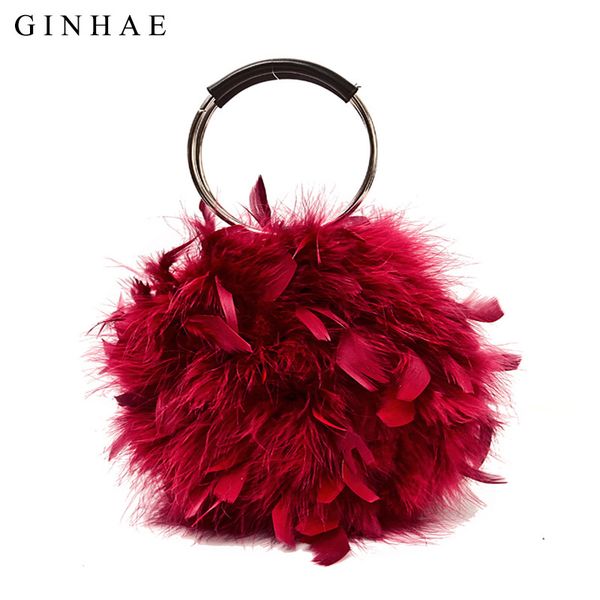 ginhae роскошных сумок пера страус женщины круговая сумка малой цепь плечо crossbody сумка для сумок женщины вечеринок сцепления
ginhae роскошных сумок пера страус женщины круговая сумка малой цепь плечо crossbody сумка для сумок женщины вечеринок сцепления