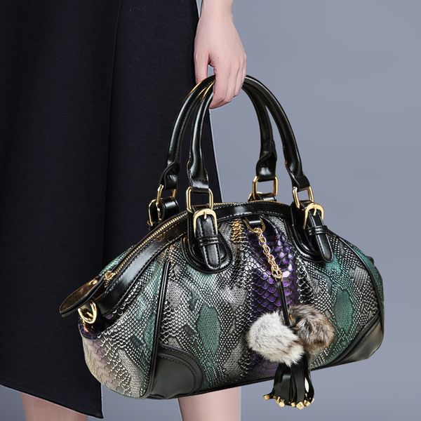 serpentine pattern handbags for women genuine leather with plus ball decoration women bag ladies crossbody purses and handbags
serpentine pattern handbags for women genuine leather with plus ball decoration women bag ladies crossbody purses and handbags
