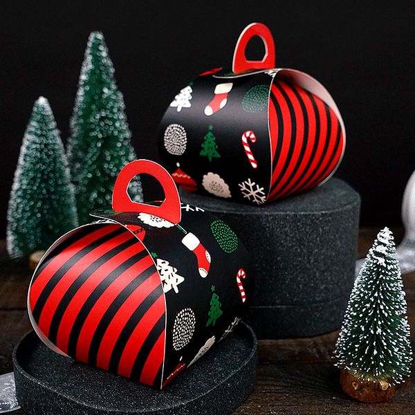 10pcs, black red stripe pattern christmas candy gift box set, tote bag kindergarten snack box nougat packaging party decor
10pcs, black red stripe pattern christmas candy gift box set, tote bag kindergarten snack box nougat packaging party decor