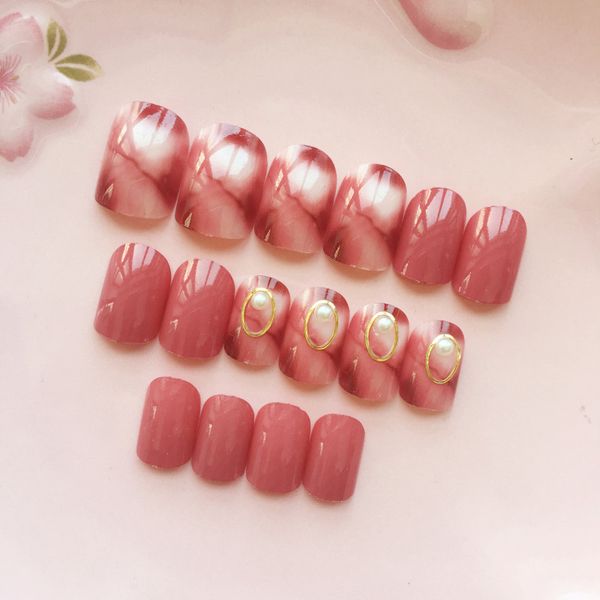 24pcs/set false fake nails square finish designs finger nail art tips decor 789, Black
24pcs/set false fake nails square finish designs finger nail art tips decor 789, Black