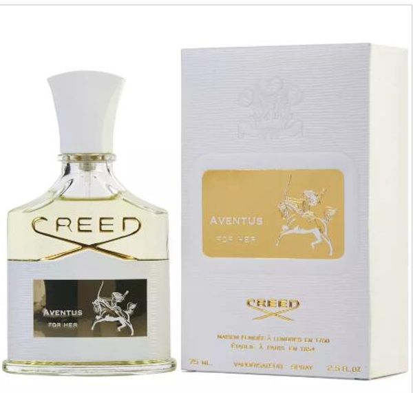 New Creed Aventus For Her Perfume for Women With Long Lasting High Fragrance 75ml Good Quality women Parfum with box free shipping