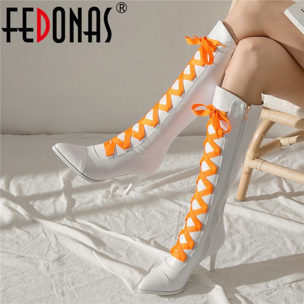 fedonas fashion brand women mid-calf boots warm winter high heels shoes woman party night club genuine leather ladies boots shoe, Black
fedonas fashion brand women mid-calf boots warm winter high heels shoes woman party night club genuine leather ladies boots shoe, Black