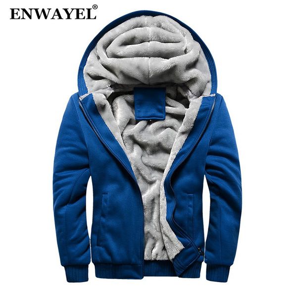 enwayel autumn winter casual hoodies sweatshirt men coat with fur thick velvet male hooded sweatshirts fleece tracksuit zipper, Black
enwayel autumn winter casual hoodies sweatshirt men coat with fur thick velvet male hooded sweatshirts fleece tracksuit zipper, Black