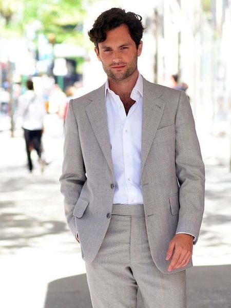 men's suits & blazers anniebritney grey summer linen 2 piece casual men suit 2021 arrival groom wedding tuxedo smart set, White;black
men's suits & blazers anniebritney grey summer linen 2 piece casual men suit 2021 arrival groom wedding tuxedo smart set, White;black