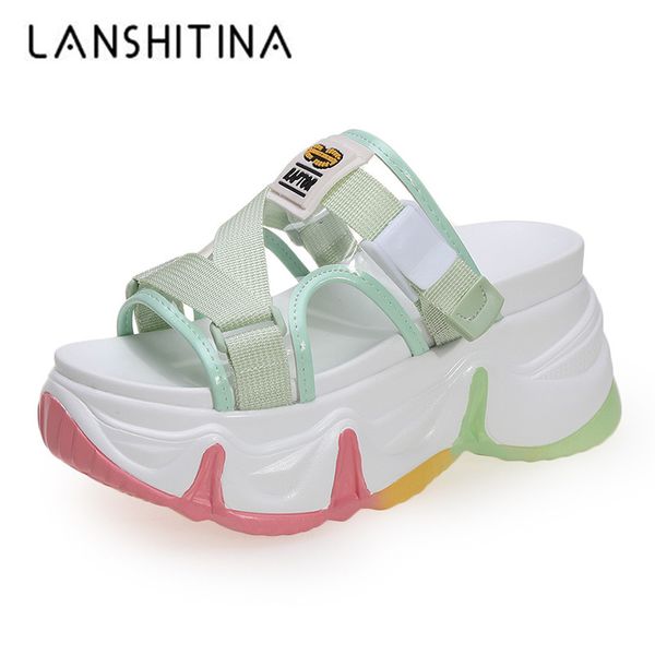 new summer women slippers 2020 high platform wedges sandals 8 cm heels outside flip-flops fashion colorful women white sneakers, Black
new summer women slippers 2020 high platform wedges sandals 8 cm heels outside flip-flops fashion colorful women white sneakers, Black
