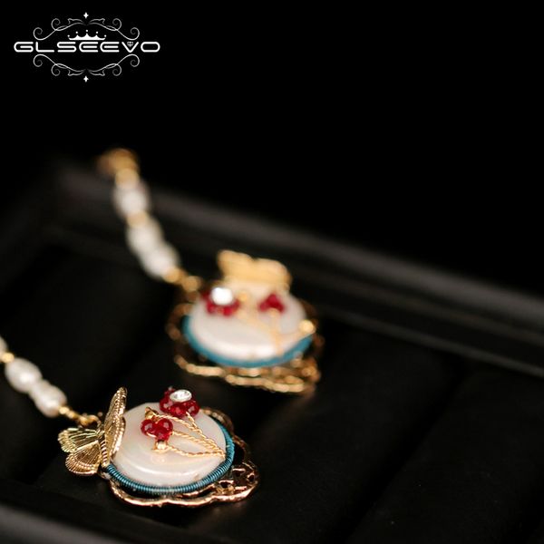 glseevo natural fresh water pearl dangle earrings for women baroque pearl butterfly drop earrings handmade fine jewelry ge0874 cx200628, Golden
glseevo natural fresh water pearl dangle earrings for women baroque pearl butterfly drop earrings handmade fine jewelry ge0874 cx200628, Golden