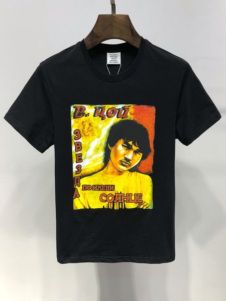 Vetements Fashion Men Extended Cotton T-shirt Longline Hip Hop Tee Shirts harajuku Rock Tshirt Homme Streetwear Black White T Shirt
