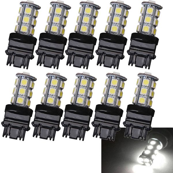 10pcs white car truck trailer light bulb t25 3157 18 smd led tail/brake/sbackup reverse light bulbs
10pcs white car truck trailer light bulb t25 3157 18 smd led tail/brake/sbackup reverse light bulbs