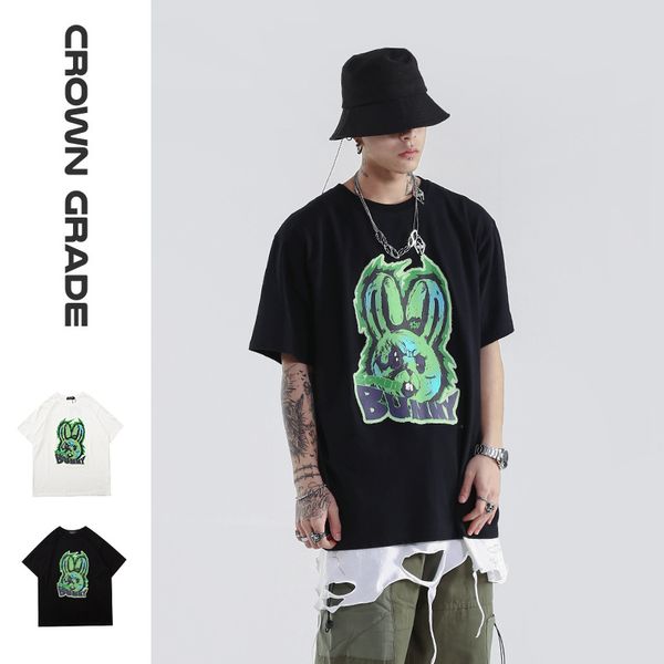 brand fashion luxury designer men origional summer neutral loose heavy cotton violent rabbit printing couples short-sleeved t-shirt street h, White;black
brand fashion luxury designer men origional summer neutral loose heavy cotton violent rabbit printing couples short-sleeved t-shirt street h, White;black
