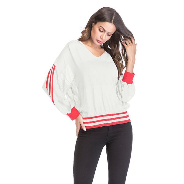 женщин дизайнер v-образным вырезом полосатый полые перспектива футболка свободный повседневный тонкий рубашка womeniewy, White
женщин дизайнер v-образным вырезом полосатый полые перспектива футболка свободный повседневный тонкий рубашка womeniewy, White