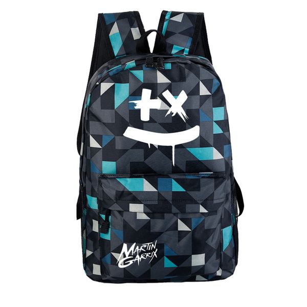 marshmello school bag cotton candy electronic music dj-style backpack mass customization cross-border for a generation of fat
marshmello school bag cotton candy electronic music dj-style backpack mass customization cross-border for a generation of fat