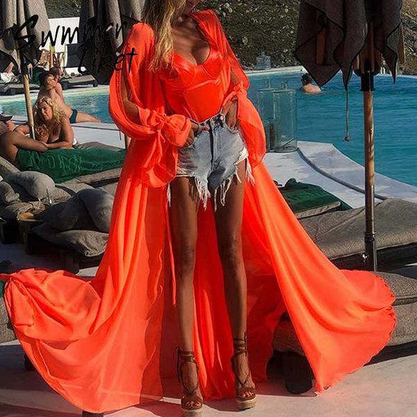 summer long sleeve cover ups 2020 orange beach wear dress women tunic swimsuit cover ups female kimono bathing suit plus size 
summer long sleeve cover ups 2020 orange beach wear dress women tunic swimsuit cover ups female kimono bathing suit plus size