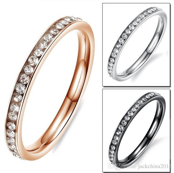wholesale fashion jewelry 18k rose gold plated stainless steel 5a cubic zirconia cz diamond women wedding band ring gift sz4-7, Silver
wholesale fashion jewelry 18k rose gold plated stainless steel 5a cubic zirconia cz diamond women wedding band ring gift sz4-7, Silver