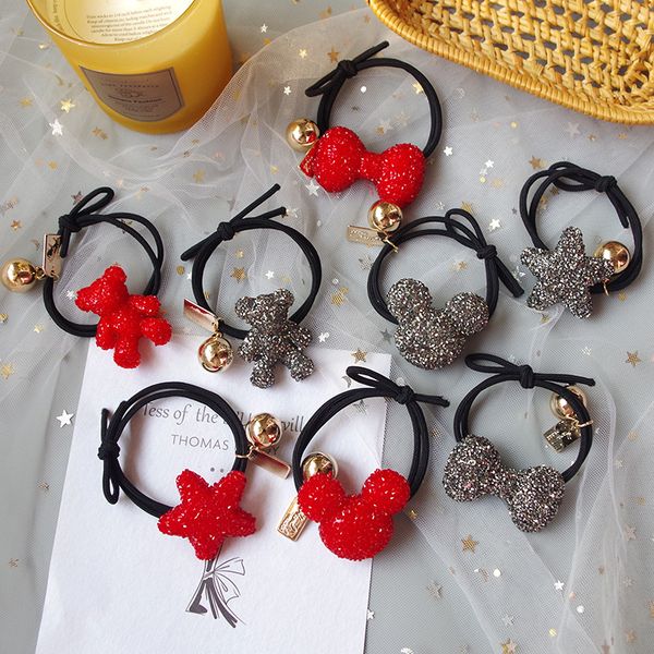 korean exquisite cute red rhinestones cartoon bear star bow hair rope fashion sweet girl children's ponytail hair accessories, Slivery;white
korean exquisite cute red rhinestones cartoon bear star bow hair rope fashion sweet girl children's ponytail hair accessories, Slivery;white