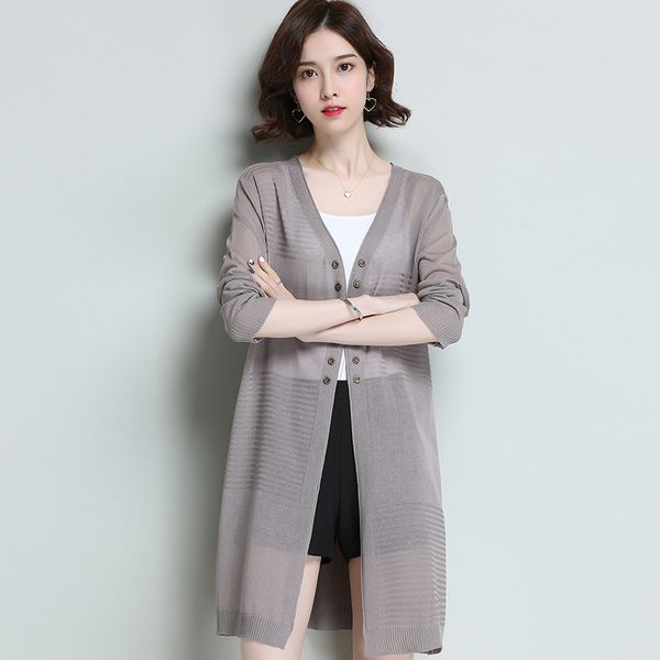 women knit cardigan summer knit outwear hollow out lady knitwear long outwerar long sleeve, White
women knit cardigan summer knit outwear hollow out lady knitwear long outwerar long sleeve, White