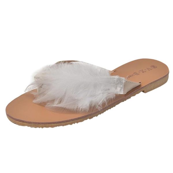 round toe women flip flop casual beach shoes low heel comfortable ladies fashion feather flip flops shoes flats slippers, Black
round toe women flip flop casual beach shoes low heel comfortable ladies fashion feather flip flops shoes flats slippers, Black